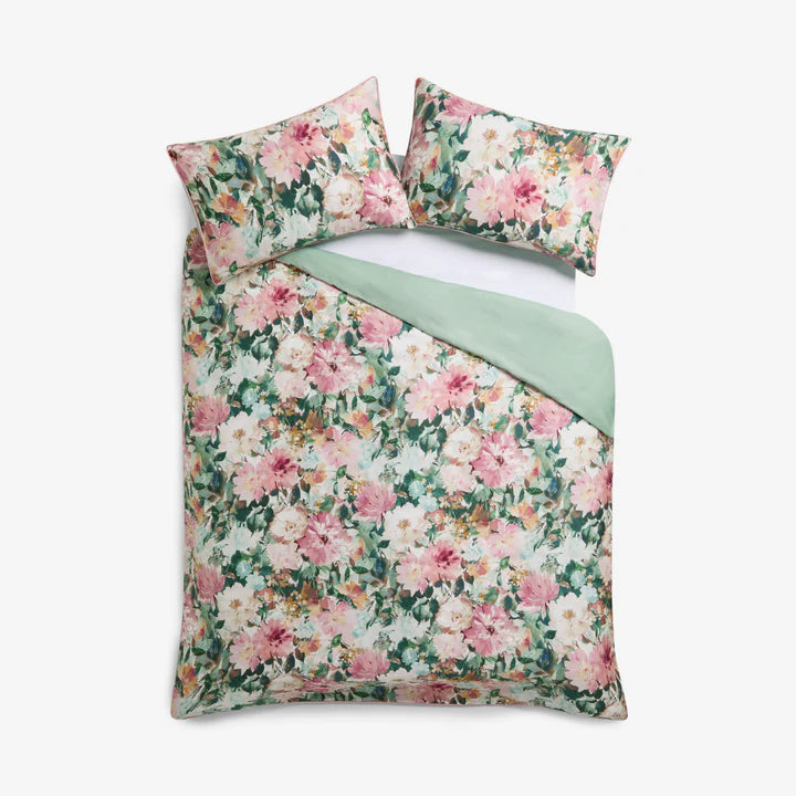 Tahiti Printed 100% Cotton Duvet Cover Set Spring